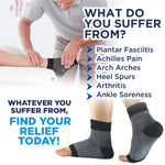 OrthoFit Compressions Pain Relief Ankle Socks