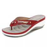 Women’s Arch Support Soft Cushion Leather Sandals